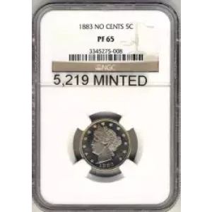 Nickel Five Cent Pieces-Liberty Head 1883-1913 (3)