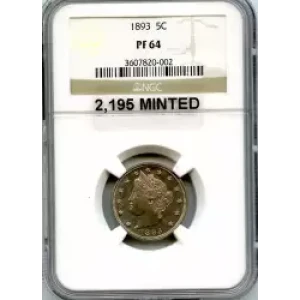 Nickel Five Cent Pieces-Liberty Head 1883-1913 (3)