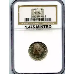 Nickel Five Cent Pieces-Liberty Head 1883-1913 (3)