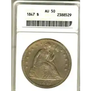 Dollars---Liberty Seated 1840-1873 -Silver- 1 Dollar (3)