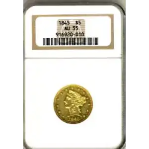 Half Eagles---Liberty Head 1839-1908 -Gold- 5 Dollar (3)