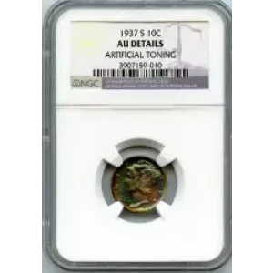 Dimes---Winged Liberty Head or Mercury 1916-1945 -Silver- 1 Dime (3)