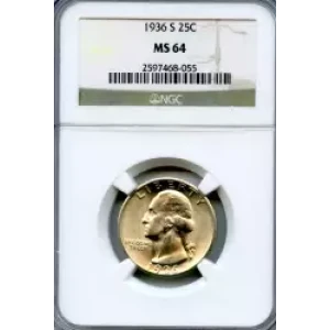 Quarter Dollars-Washington-Silver Coinage (3)