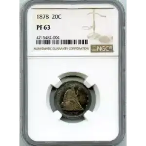 Twenty Cent Pieces-Liberty Seated 1875-1878 (3)