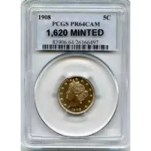 Nickel Five Cent Pieces-Liberty Head 1883-1913 (3)