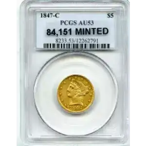 Half Eagles---Liberty Head 1839-1908 -Gold- 5 Dollar (3)