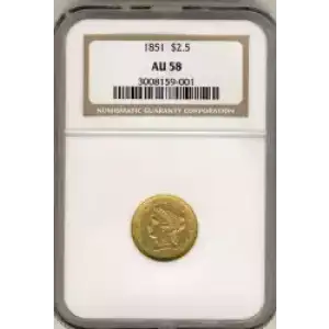 Quarter Eagles---Liberty Head 1840-1907 -Gold- 2.5 Dollar (3)