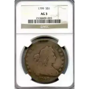 Dollars---Draped Bust 1795-1804 -Silver- 1 Dollar (3)