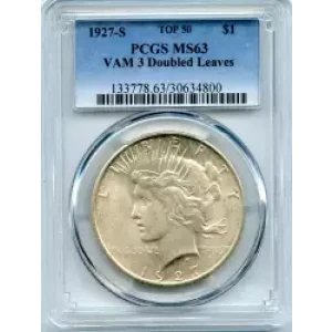 Peace Silver Dollar (3)