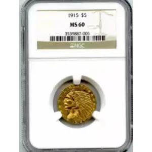 Half Eagles---Indian Head 1908-1929 -Gold- 5 Dollar (3)