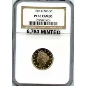 Nickel Five Cent Pieces-Liberty Head 1883-1913 (3)