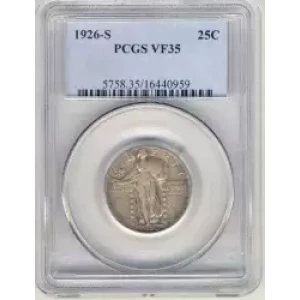 Quarter Dollars---Standing Liberty (3)