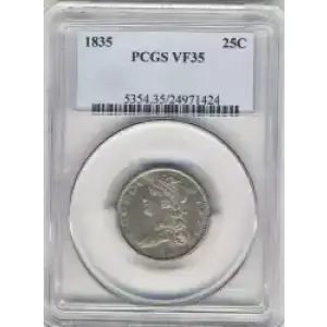Quarter Dollars---Capped Bust (3)