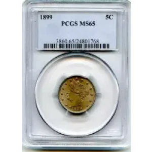 Nickel Five Cent Pieces-Liberty Head 1883-1913 (3)