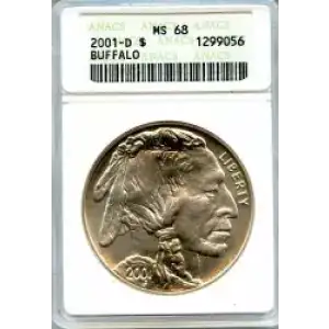 Modern Commemoratives --- American Buffalo Commemorative 2001-Silver- 1 Dollar (3)