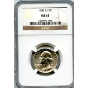 Quarter Dollars-Washington-Silver Coinage (3)