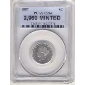 Nickel Five Cent Pieces-Liberty Head 1883-1913 (3)