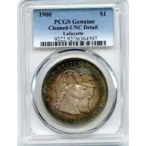 Classic Commemorative Silver--- Lafayette Dollar 1900 (3)
