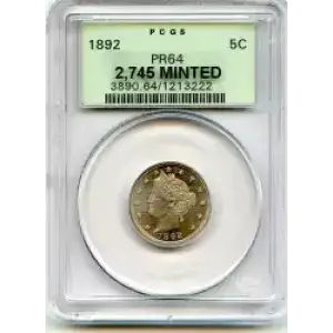 Nickel Five Cent Pieces-Liberty Head 1883-1913 (3)