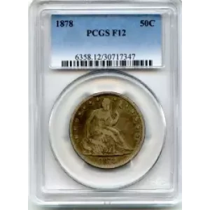 Half Dollars---Liberty Seated 1839-1891 -Silver- 0.5 Dollar (3)