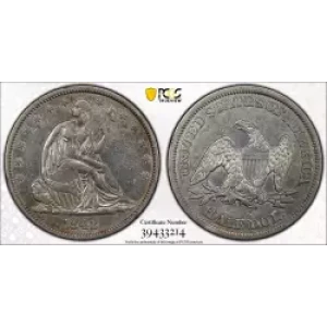 Half Dollars---Liberty Seated 1839-1891 -Silver- 0.5 Dollar (3)