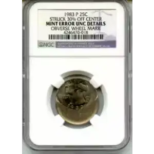 Quarter Dollars-Washington --Clad Coinage 1965-Present -Copper-Nickel- 0.25 Dollar (3)