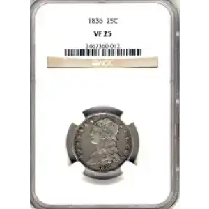 Quarter Dollars---Capped Bust (3)