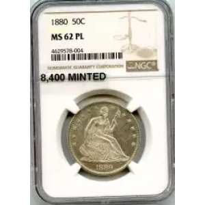 Half Dollars---Liberty Seated 1839-1891 -Silver- 0.5 Dollar (3)