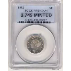 Nickel Five Cent Pieces-Liberty Head 1883-1913 (3)