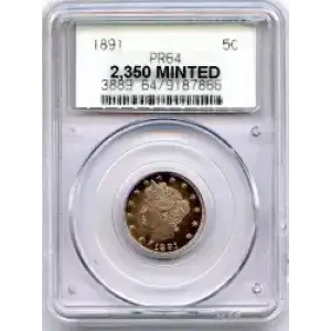 Nickel Five Cent Pieces-Liberty Head 1883-1913 (3)