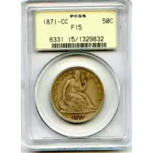 Half Dollars---Liberty Seated 1839-1891 -Silver- 0.5 Dollar (3)