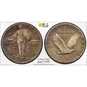 Quarter Dollars---Standing Liberty (3)