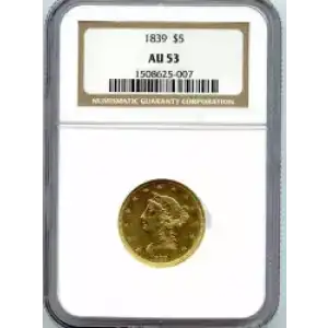 Half Eagles---Liberty Head 1839-1908 -Gold- 5 Dollar (3)