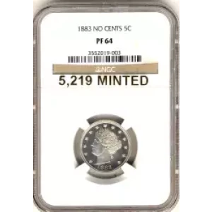 Nickel Five Cent Pieces-Liberty Head 1883-1913 (3)