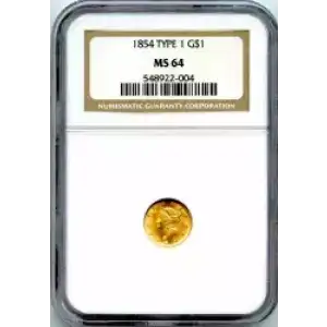 Gold Dollars---Liberty Head 1849-1854 -Gold- 1 Dollar (3)