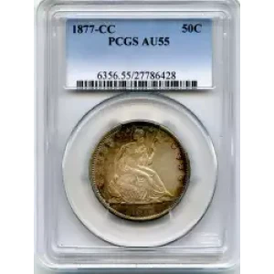 Half Dollars---Liberty Seated 1839-1891 -Silver- 0.5 Dollar (3)