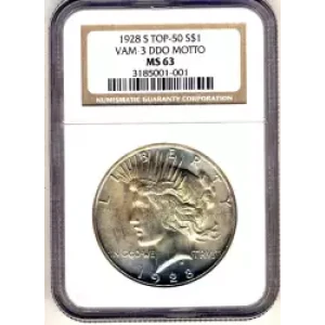 Peace Silver Dollar (3)
