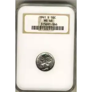 Dimes---Winged Liberty Head or Mercury 1916-1945 -Silver- 1 Dime (3)