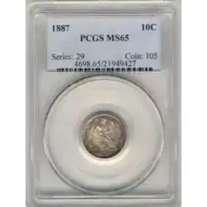 Dimes - Liberty Seated 1837-1891 (3)
