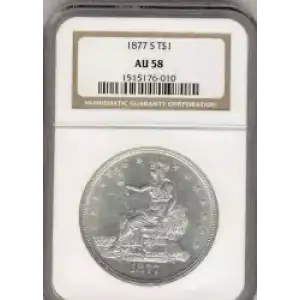 Trade Dollars---Trade Dollars 1873-1885 -Silver- 1 Dollar (3)