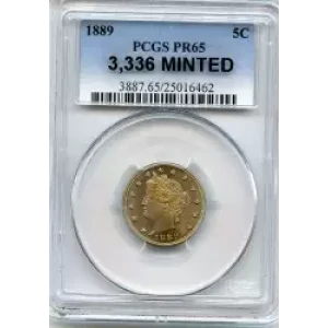 Nickel Five Cent Pieces-Liberty Head 1883-1913 (3)