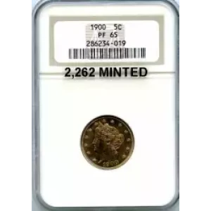 Nickel Five Cent Pieces-Liberty Head 1883-1913 (3)