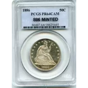 Half Dollars---Liberty Seated 1839-1891 -Silver- 0.5 Dollar (3)