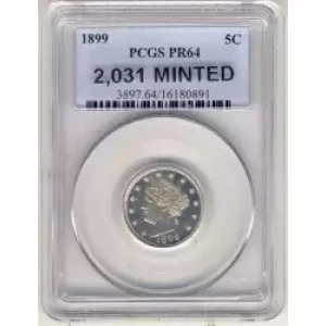 Nickel Five Cent Pieces-Liberty Head 1883-1913 (3)