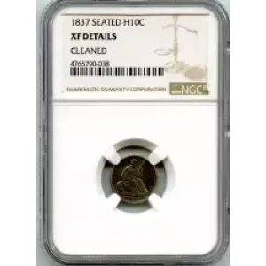 Half Dimes---Liberty Seated 1837-1873-Silver- 0.5 Dime (3)