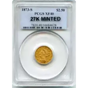 Quarter Eagles---Liberty Head 1840-1907 -Gold- 2.5 Dollar (3)