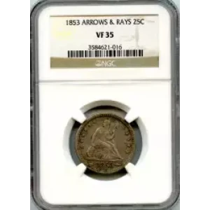 Liberty Seated Quarter Dollar (3)