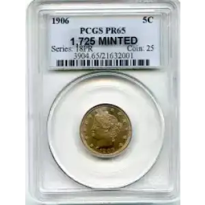 Nickel Five Cent Pieces-Liberty Head 1883-1913 (3)