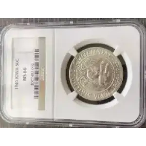 Classic Commemorative Silver--- Iowa Centennial 1946 -Silver- 0.5 Dollar (3)