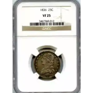 Quarter Dollars---Capped Bust (3)